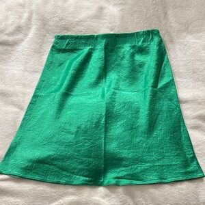 Babaton silk skirt